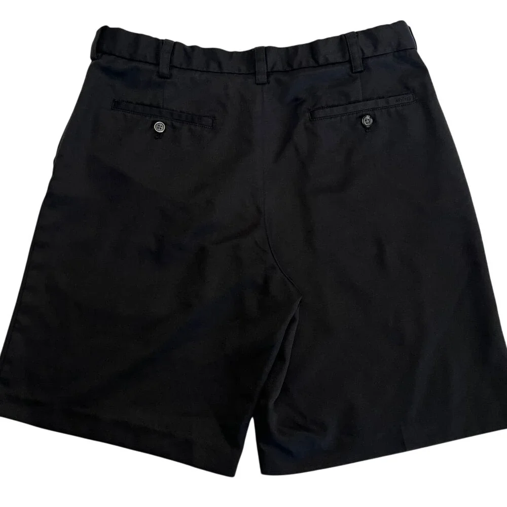 Izod Mens Black Golf Shorts, Izod Mens Basic Casual Golfing Sports Outdoor 439